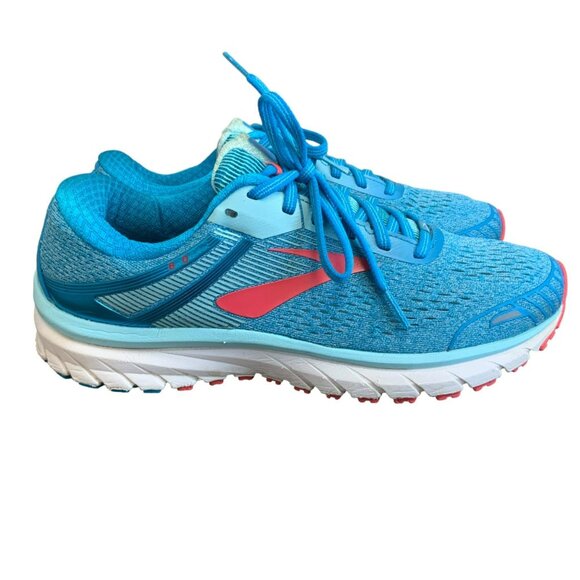 Brooks Adrenaline GTS 18 Shoe In Blue Size 10.5 Running Gorpcore Outdoor Workout - Picture 2 of 11